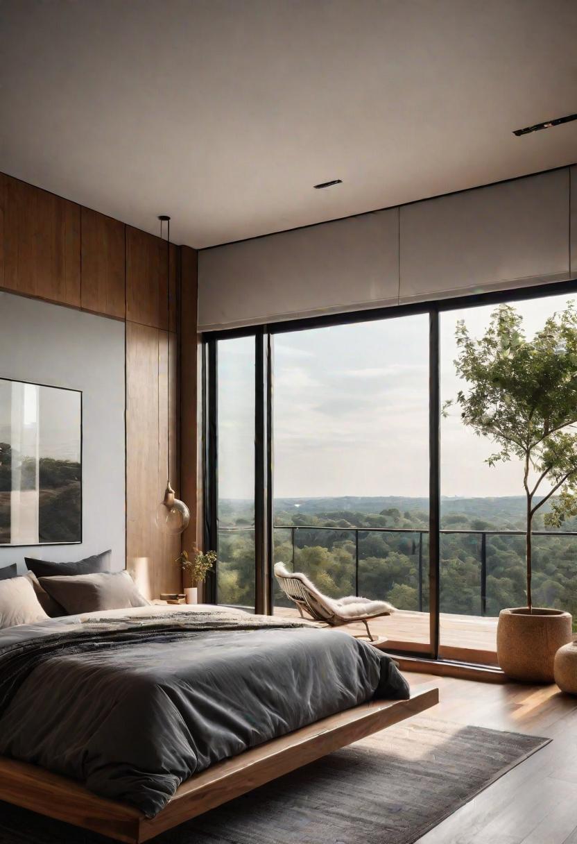 35 Stunning Bedroom Accent Walls for a Cozy Makeover 56 28. Natural Light Accent Wall-0