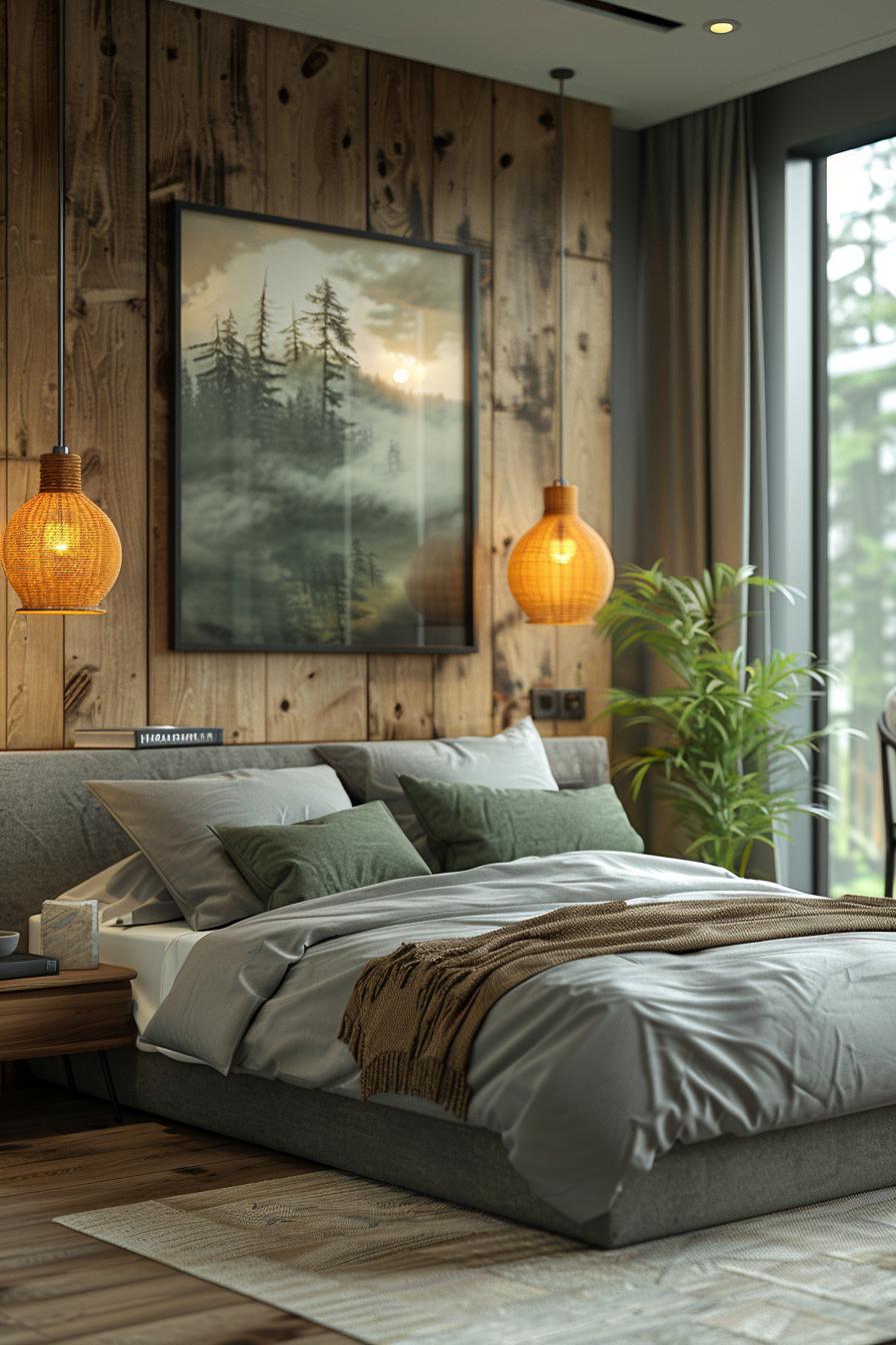 19 Best earthy modern bedroom ideas for a cozy retreat 33 9. Natural serenity: earthy modern retreat-2
