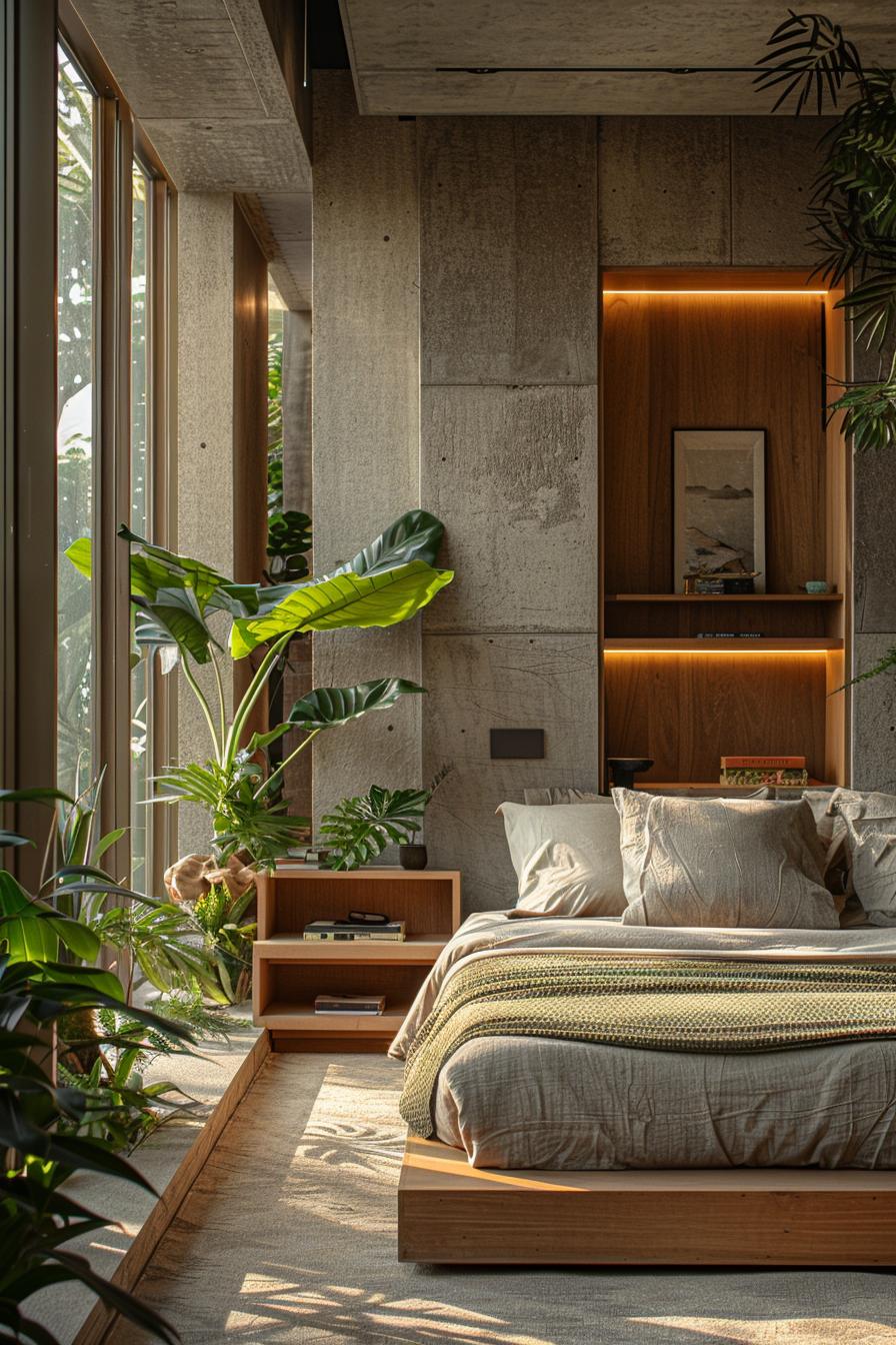 19 Best earthy modern bedroom ideas for a cozy retreat 34 9. Natural serenity: earthy modern retreat 3