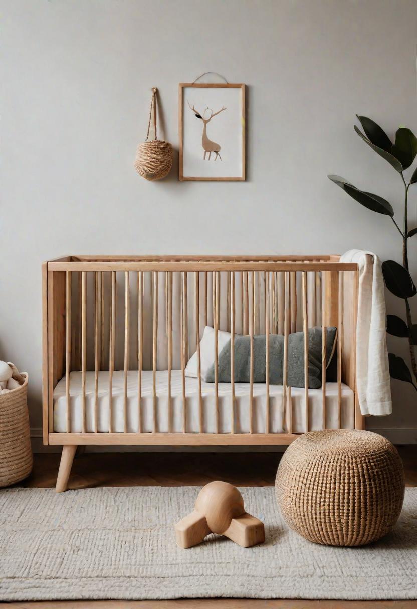 37 Sleek Minimalist Nursery Ideas: Modern, Serene Designs 31 26. Natural Wood Teething Toys-0