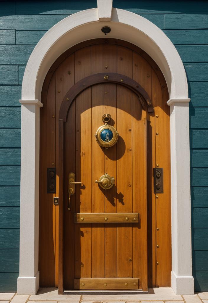 29 Stunning Wooden Door Designs for Main Entrances 23 11. Nautical Door Design Ideas-0