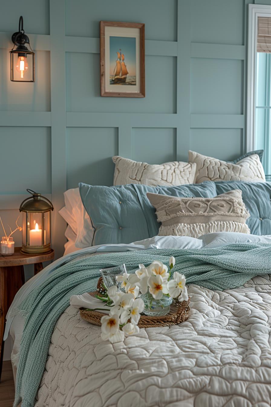 15 aesthetic coastal bedroom ideas for a dreamy withdrawal 8 3 .. Seemic Vintage Nachtlampen-0
