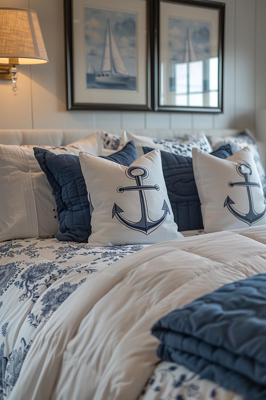 15 aesthetic coastal bedroom ideas for a dreamy retreat 5 2. Salely inspired litter cushion Ideas-0