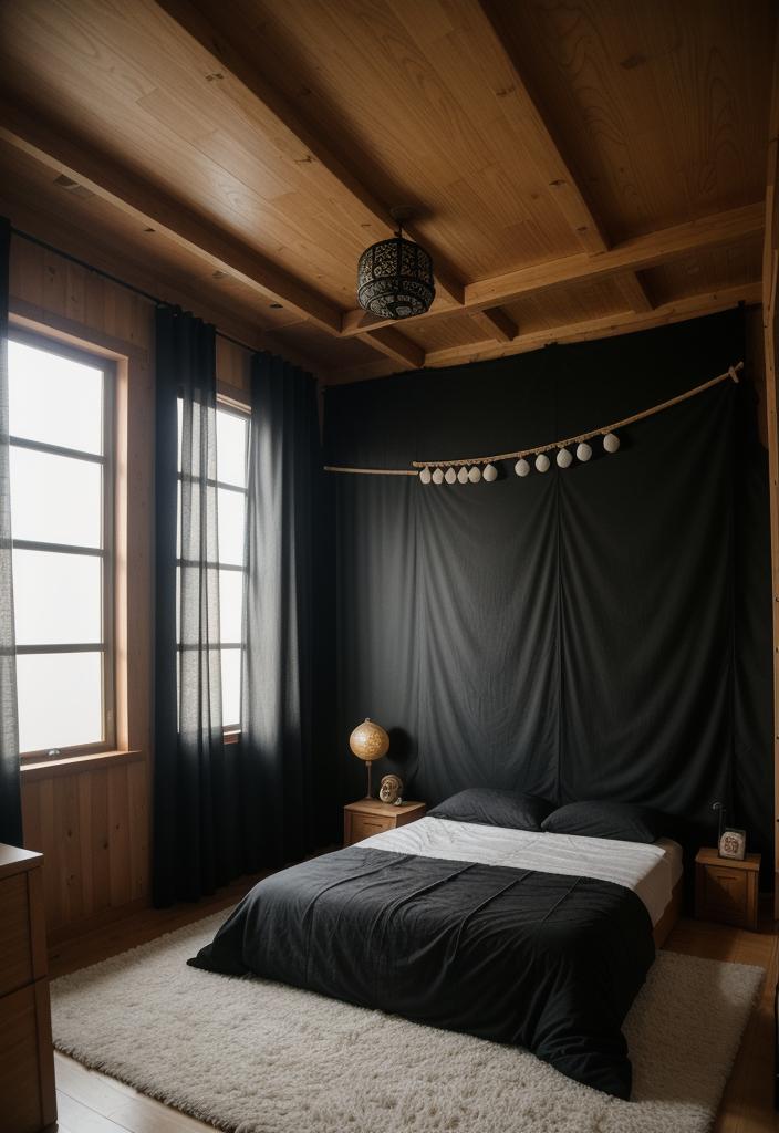 27 Awesome Teen Boy Bedroom Ideas Every Teenager Will Love! 27 16. Ninja-Inspired Teen Boy Bedroom-3