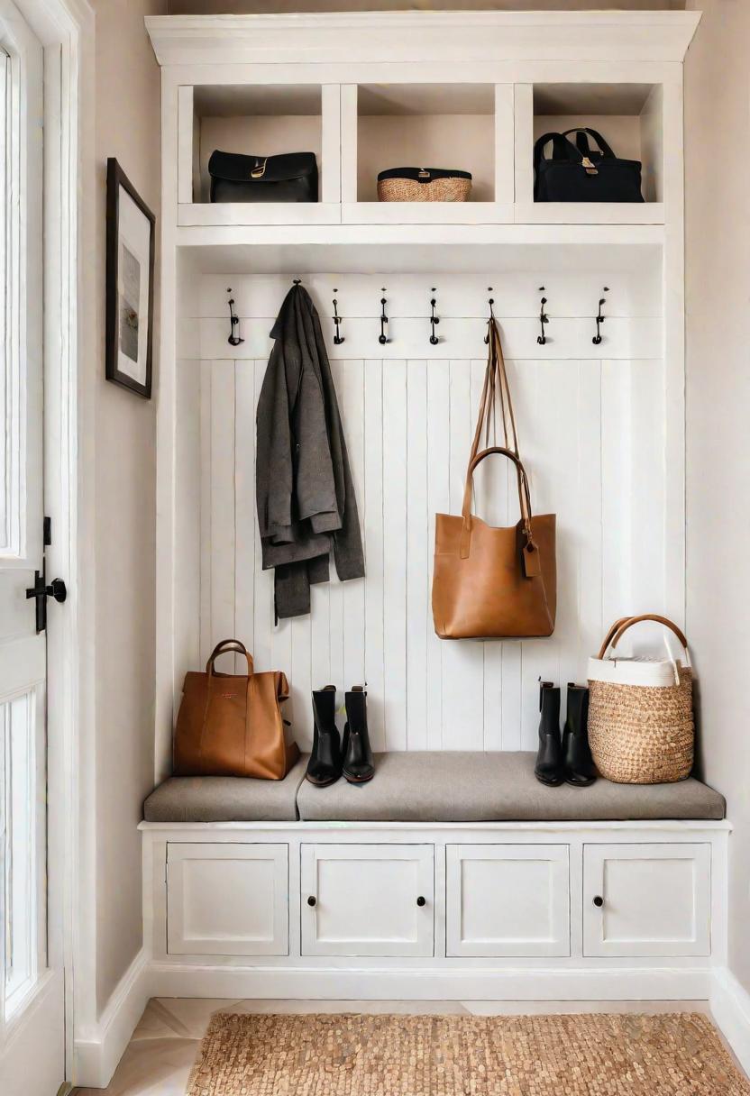 39 Chic Small Entrance Hall Ideas: Creative Solutions for Welcoming Spaces 27 24. Nook Mudroom Cubbies Design-0