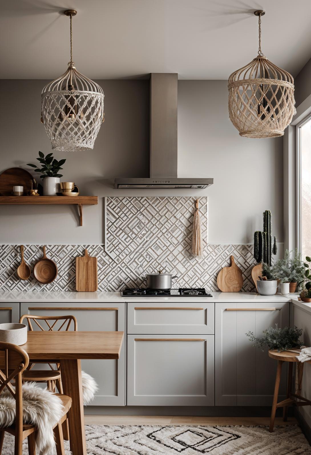 27 Stunning Boho Kitchen Designs That Will Inspire You 19 11. Nordic Boho Kitchen Inspiration-0