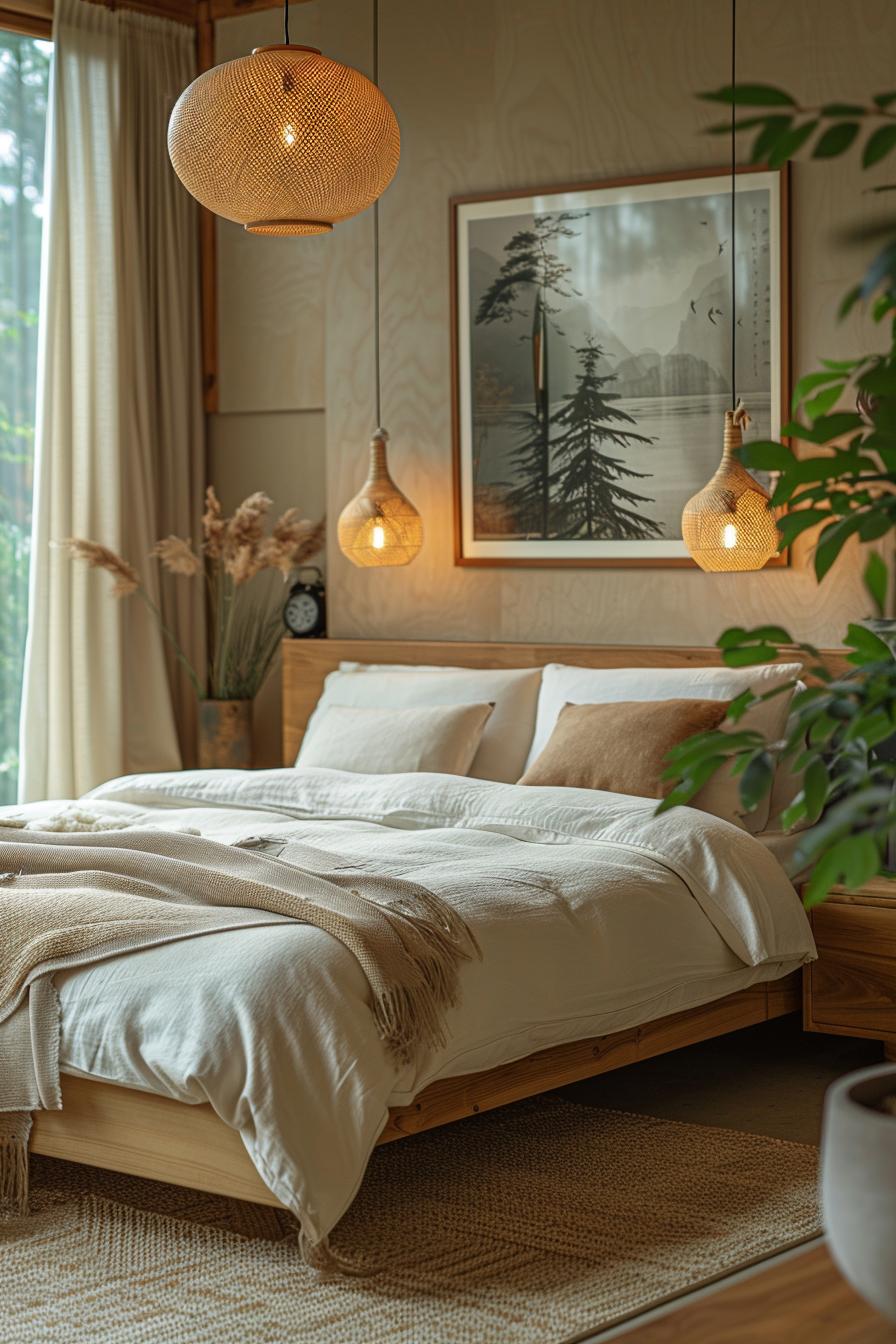 19 Best earthy modern bedroom ideas for a cozy retreat 49 14. Nordic minimalist bedroom Inspiration-1
