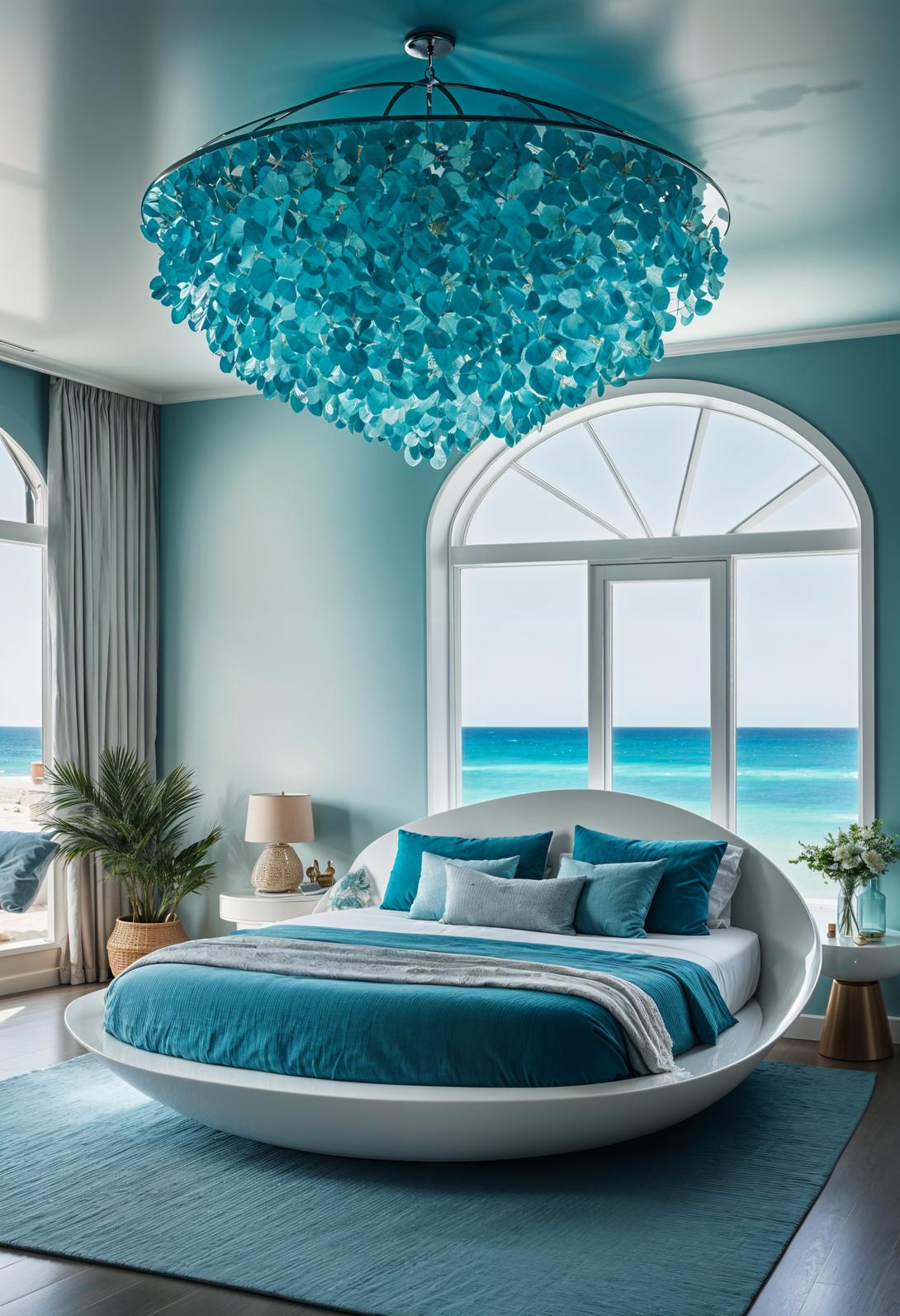 48 Super Cute Dream Room Inspirations for Ultimate Coziness! 12 9. Ocean-Inspired Bedroom Decor Ideas-0