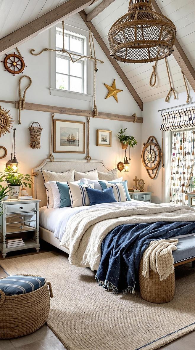20 beautiful loft bedroom ideas for copying 25 7. Ocean-inspired loft Decor-2