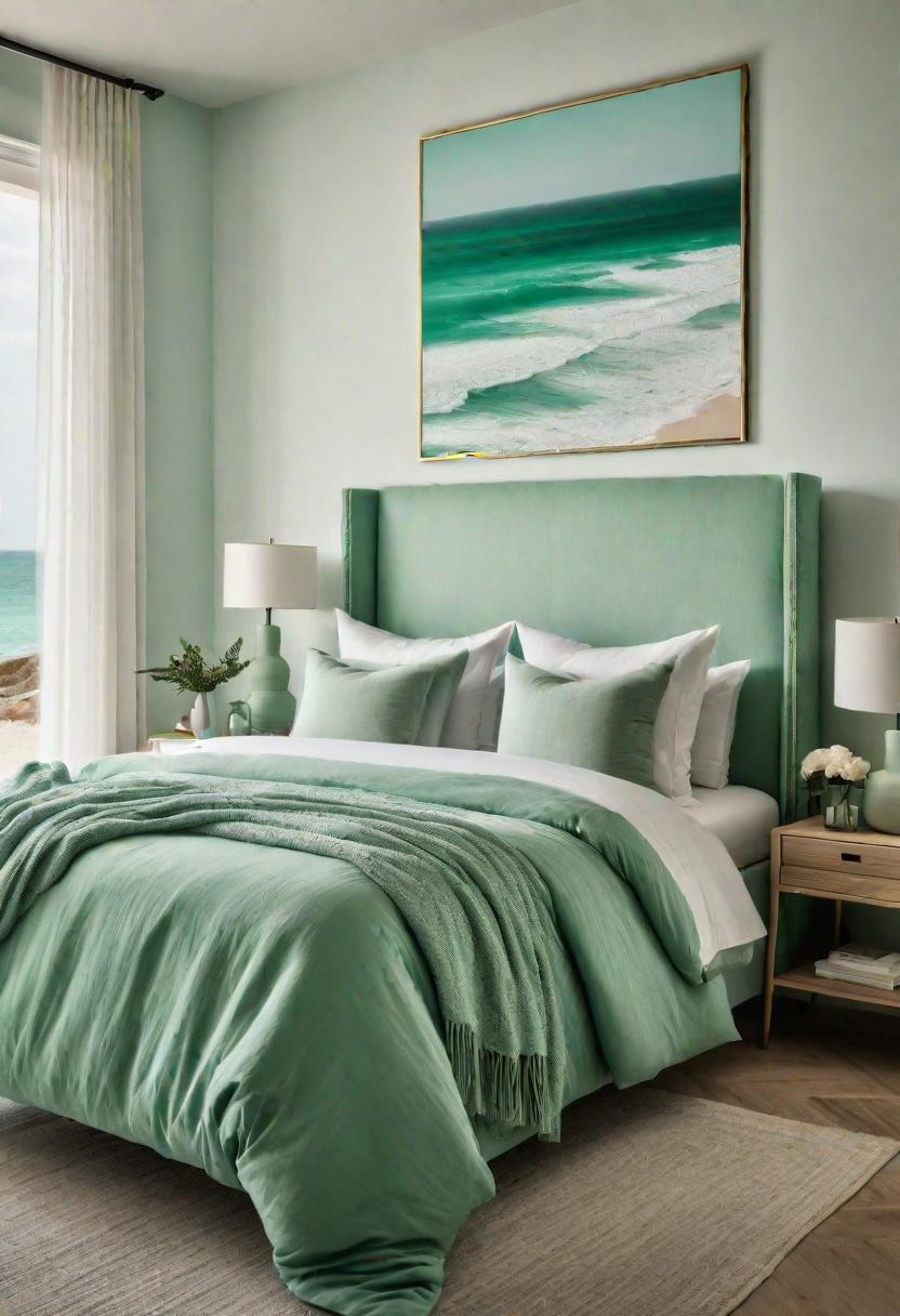43 Relaxing Coastal Bedrooms for Breezy Retreats 42 40. Ocean-Inspired Room Accents-0