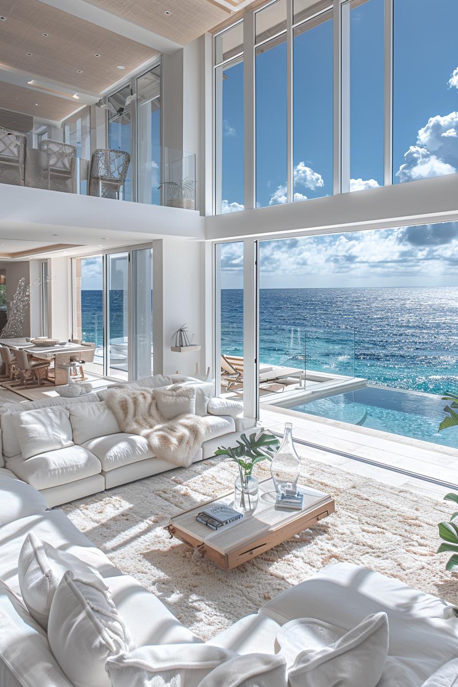 15 aesthetic modern coasts living room ideas 11 4. Ocean view window installation-0