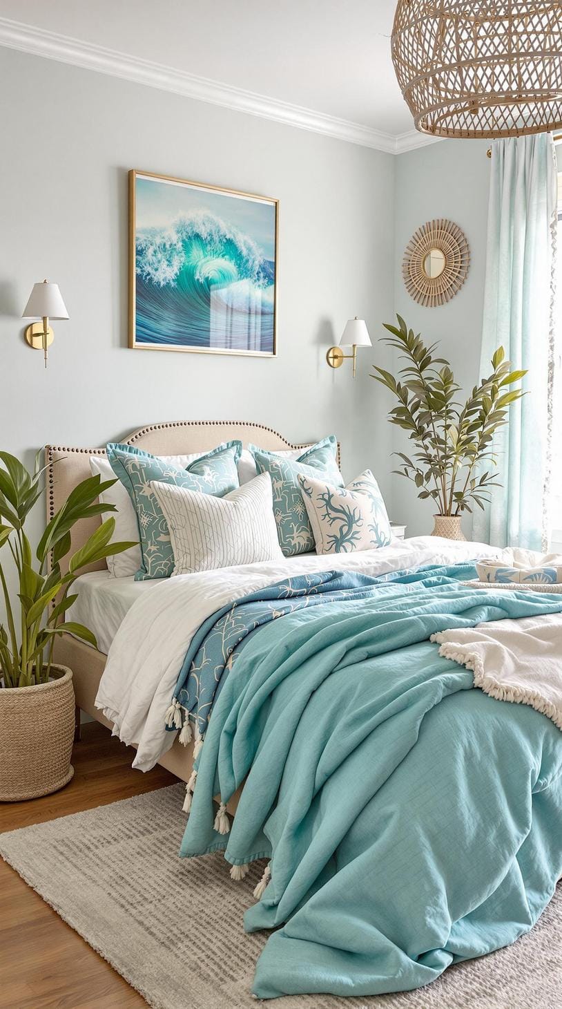 21 colorful boho bedroom ideas for a bizarre hippie mood 24 8. Oceanian boho breeze: integrate