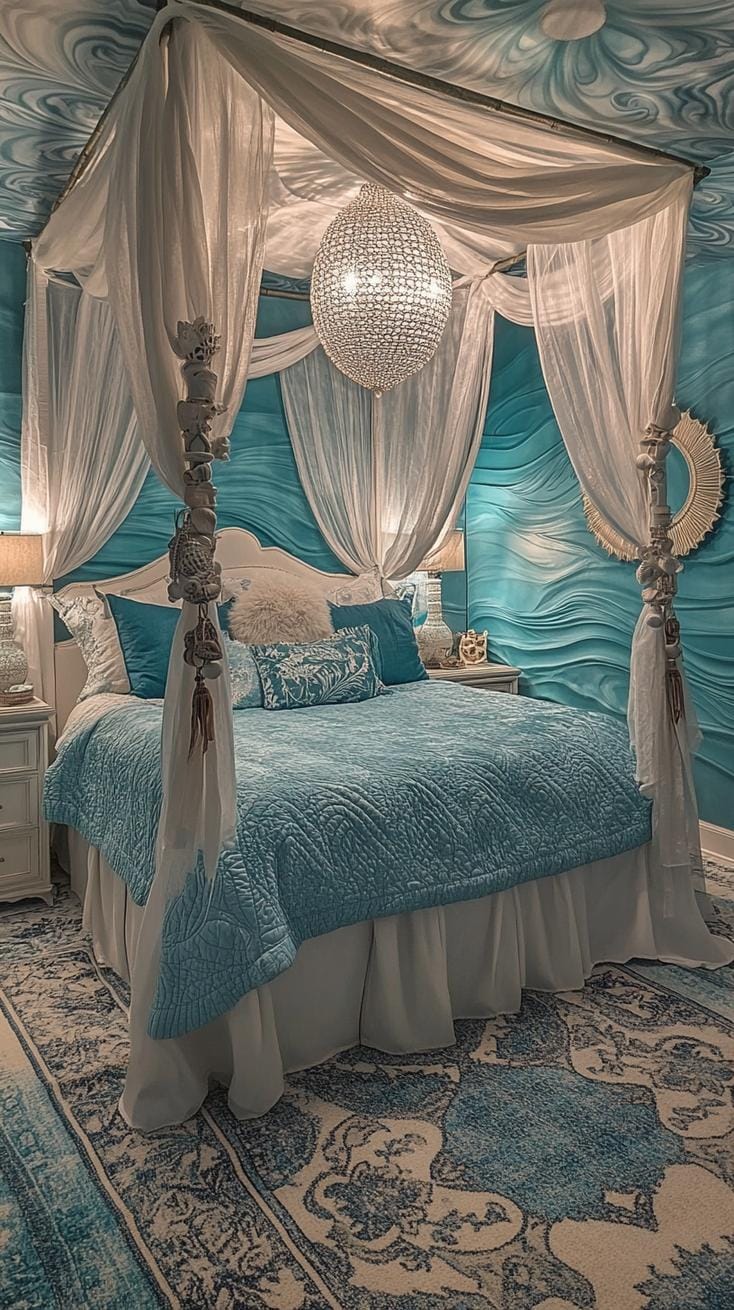 21 colorful boho bedroom ideas for a bizarre hippie mood 25 8. Oceanian boho breeze: integrate