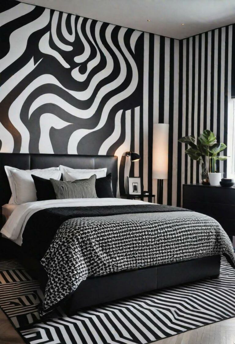 45 Black and White Bedroom Ideas for Timeless Elegance