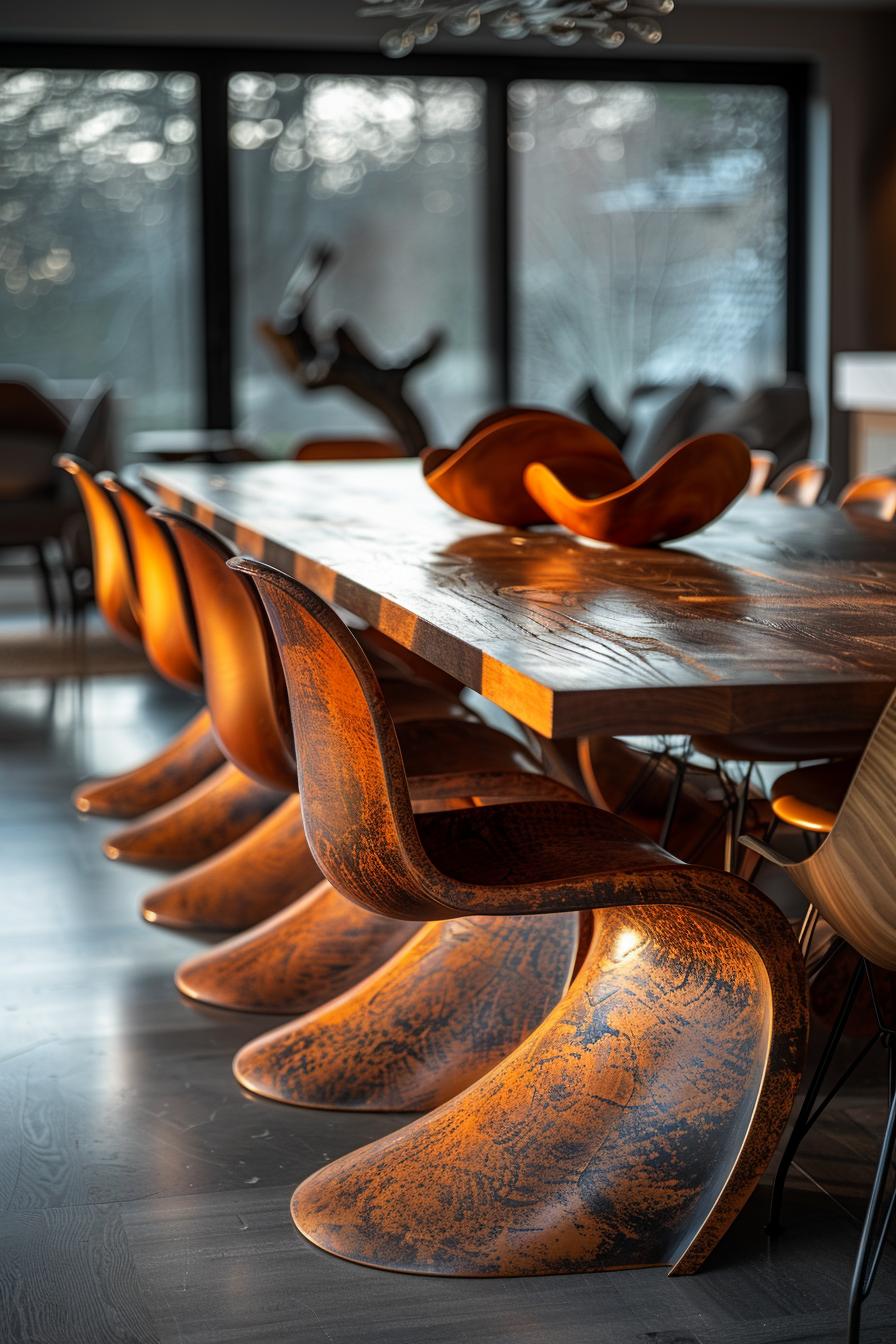 15 new modern dining room ideas from the middle of the century 25 8. Bio-ceramic middle pieces: A Showcase-0