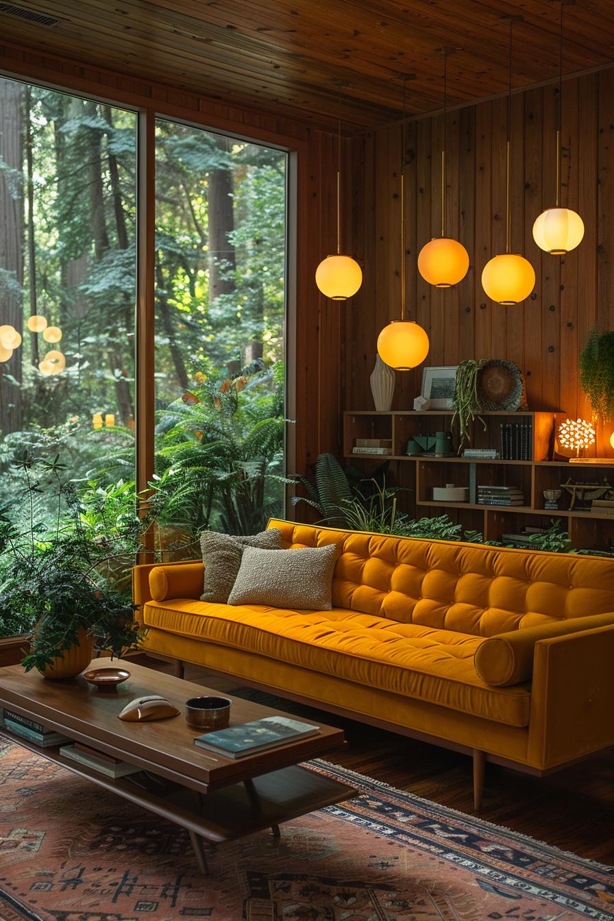 19 unique earthy living room ideas for a cozy makeover 12 4th organic living room in the middle of the century-0