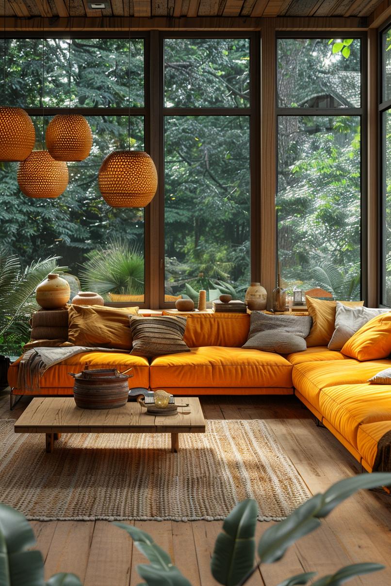 19 unique earthy living room ideas for a cozy makeover 14 14 14 4th organic living room in the middle of the century