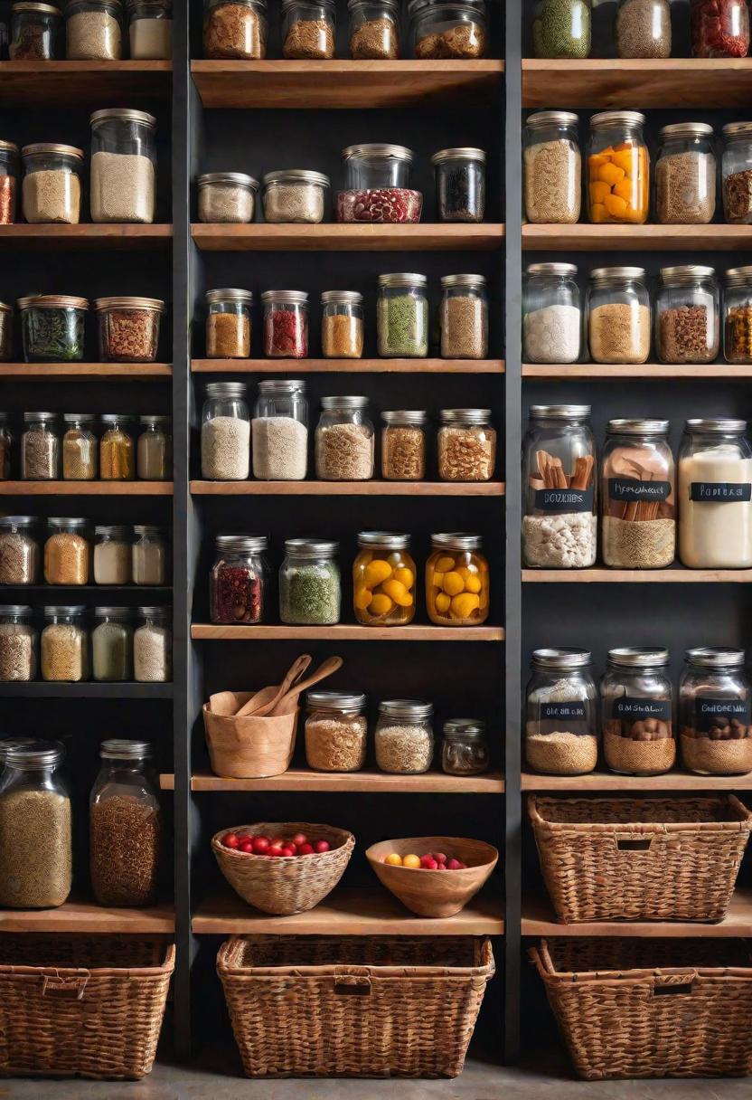 43 Aesthetic Kitchen Ideas to Transform Your Space 32 29. Organized Pantry Essentials-0