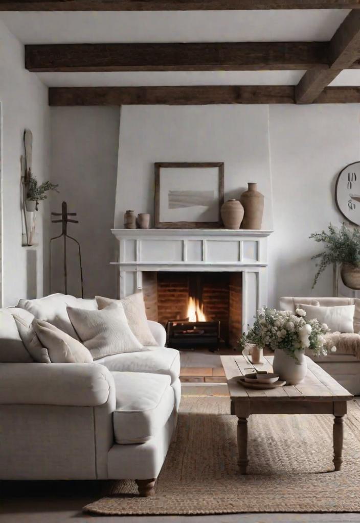 25 Charming Farmhouse Living Room Ideas For 2024 20 18. Lacquered wall options-0