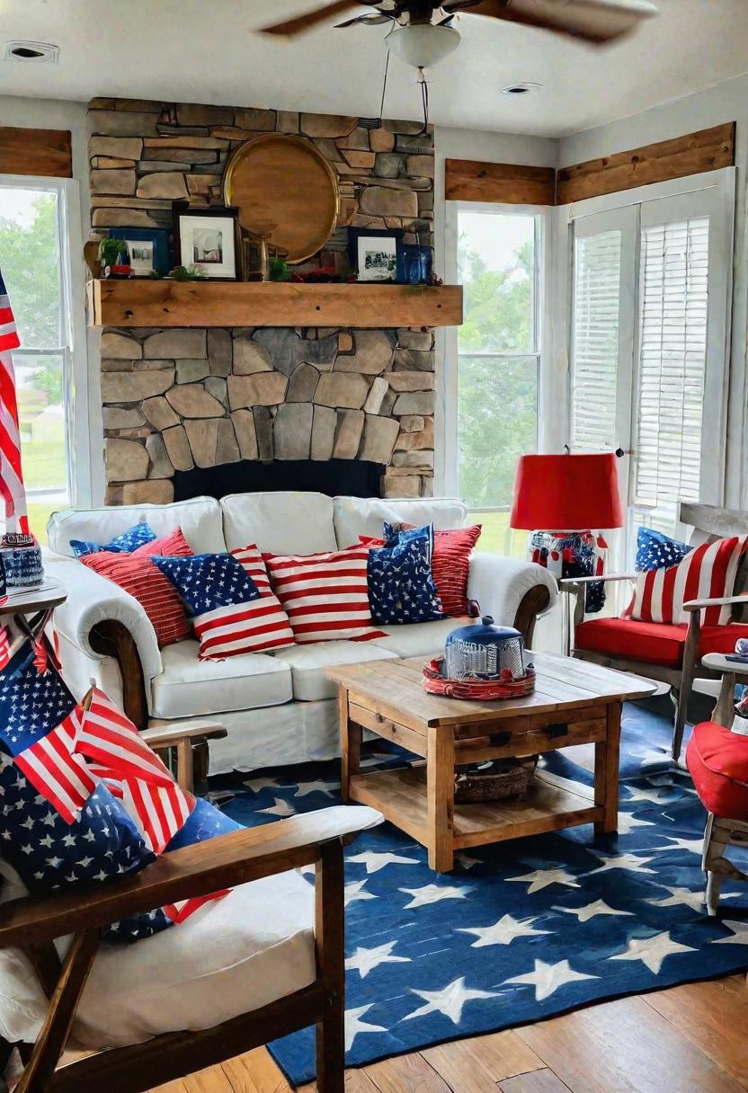 45 Warm & Inviting Cozy Living Room Ideas for Ultimate Relaxation 36 34. Patriotic Porch Decor Ideas-0