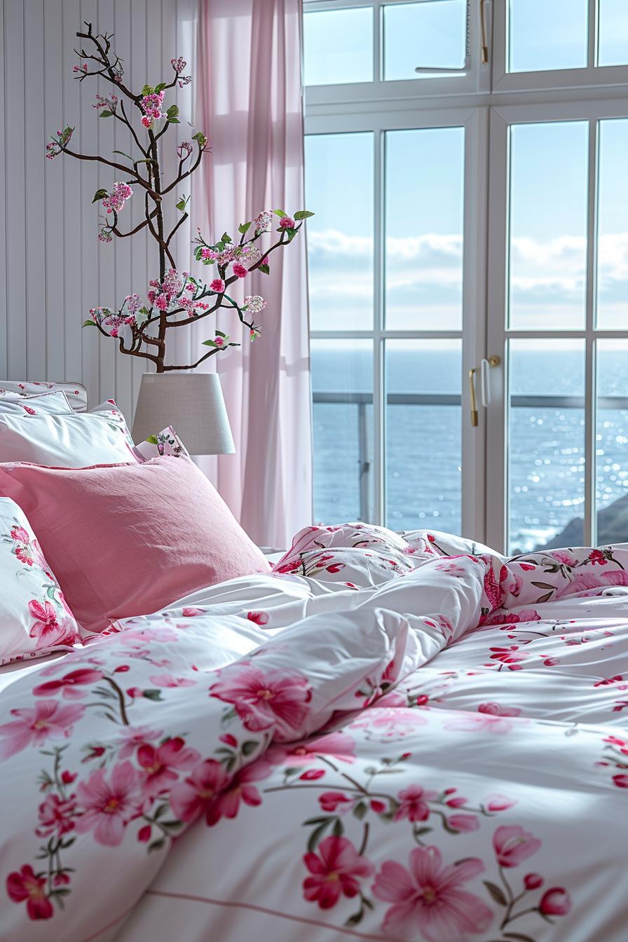 15 dreamy pink coastal bedroom ideas: beach & aesthetics 27 9. Pink Coastal Serenity-1