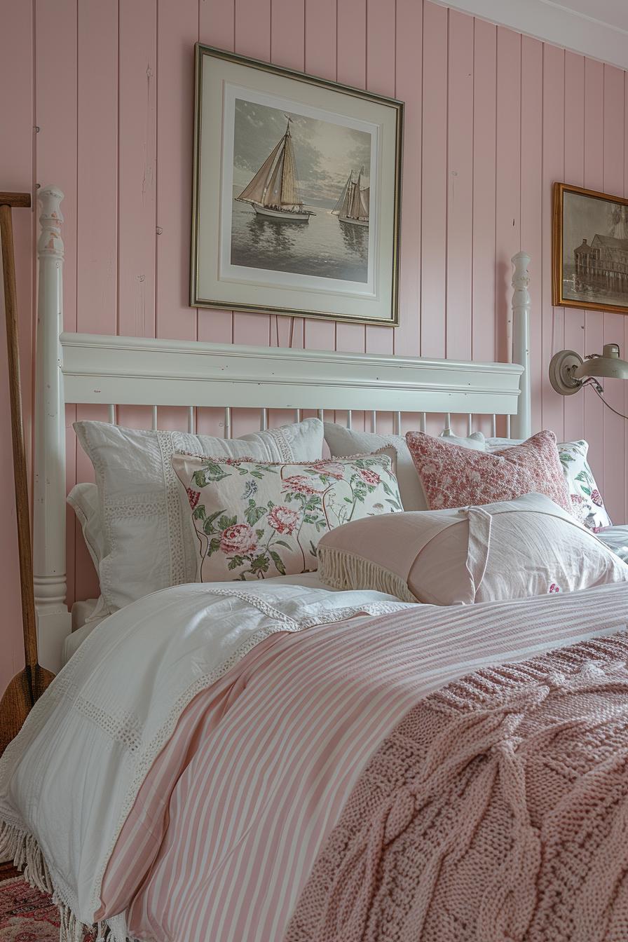 15 dreamy pink coastal bedroom ideas: beach & aesthetics 29 10. Pink pier aesthetic inspiration-1