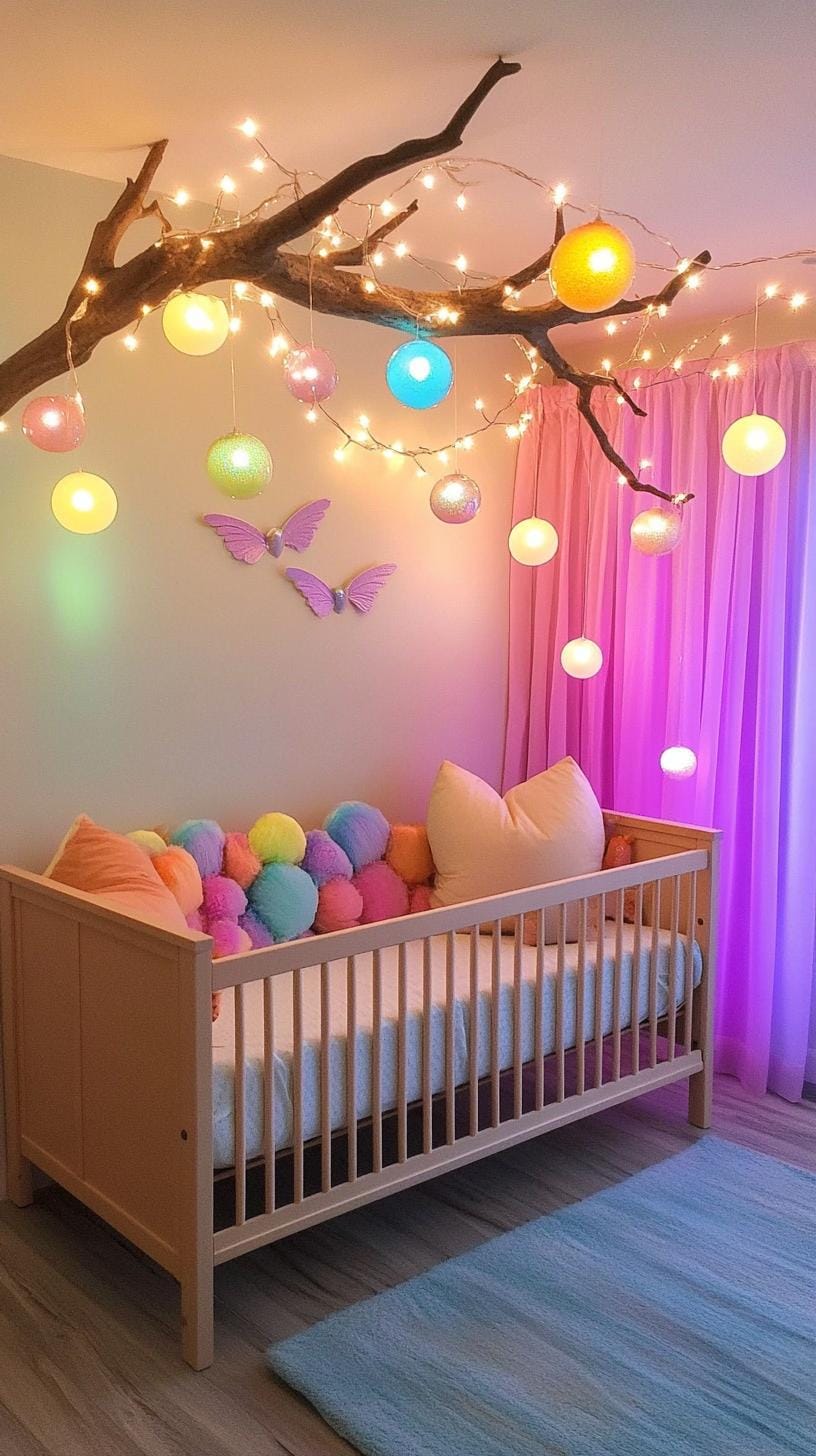 21 Enchanted Forest Nurily Ideas for a magical mood 48 17. Pixie Grove Hideaway with dazzling elements and Pixie Dust Touches-2