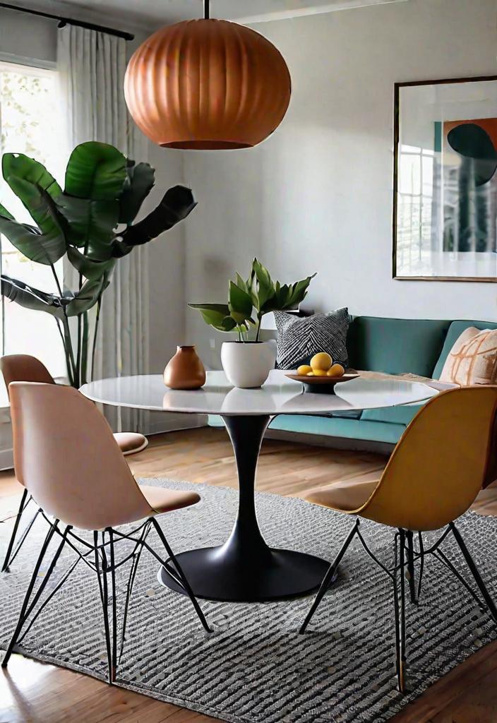 27 schöne Mitte des Jahrhunderts moderne Wohnzimmer 23 18. Plastik-Essstühle-0