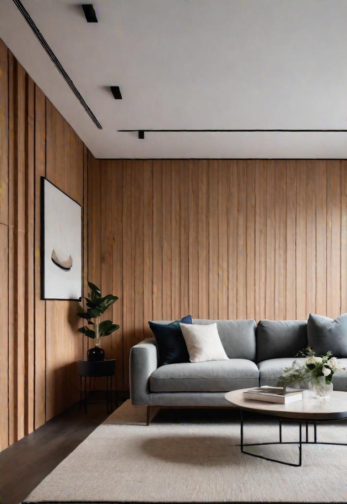 40 Breathtaking accent walls in living room Ideas 38 35. Plywood Accent Walls-0