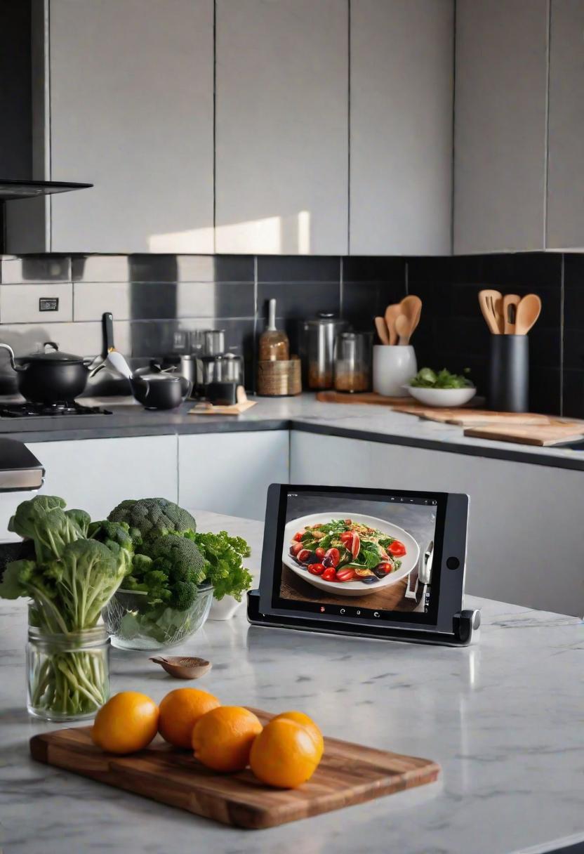 39 Clever Small Kitchen Ideas: Maximize Your Space with Stylish and Functional Designs 37 28. Recipe Holder for Small Kitchen-0