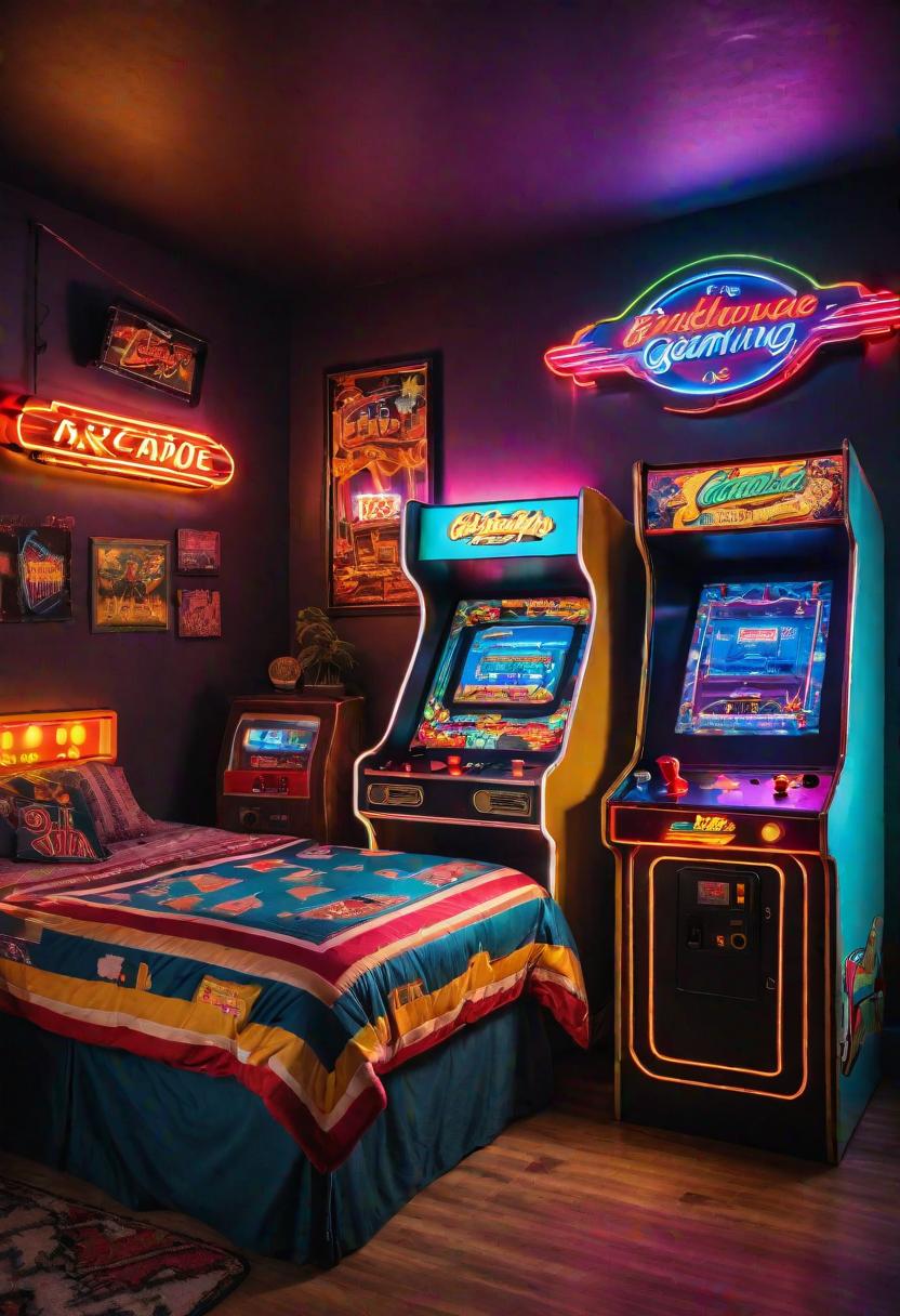 27 Awesome Teen Boy Bedroom Ideas Every Teenager Will Love! 34 20. Retro Arcade for Teen Boys-0