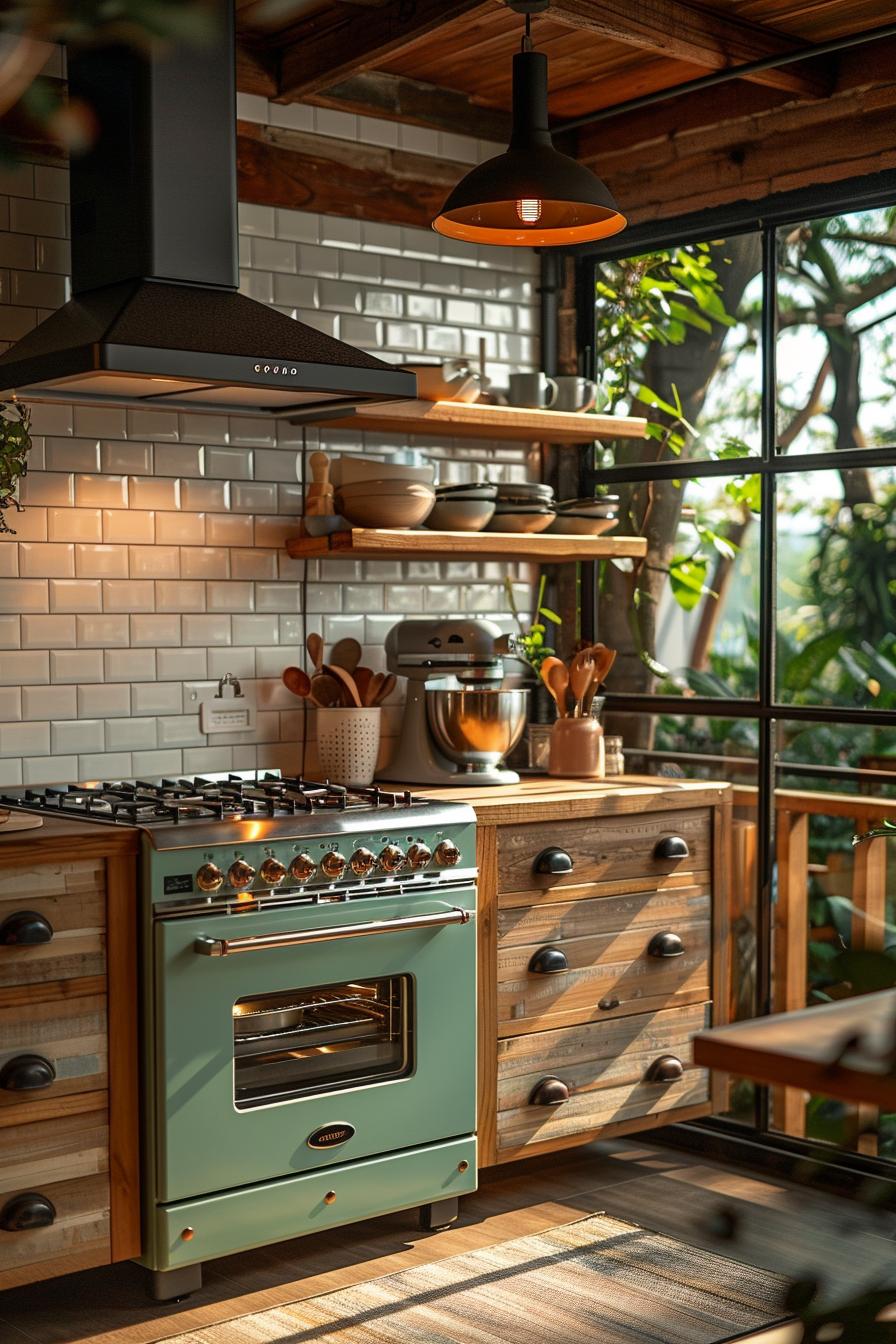 15 unique in the middle of the century modern kitchen ideas 38 13. Retro-inspired kitchen appliances Trends-0