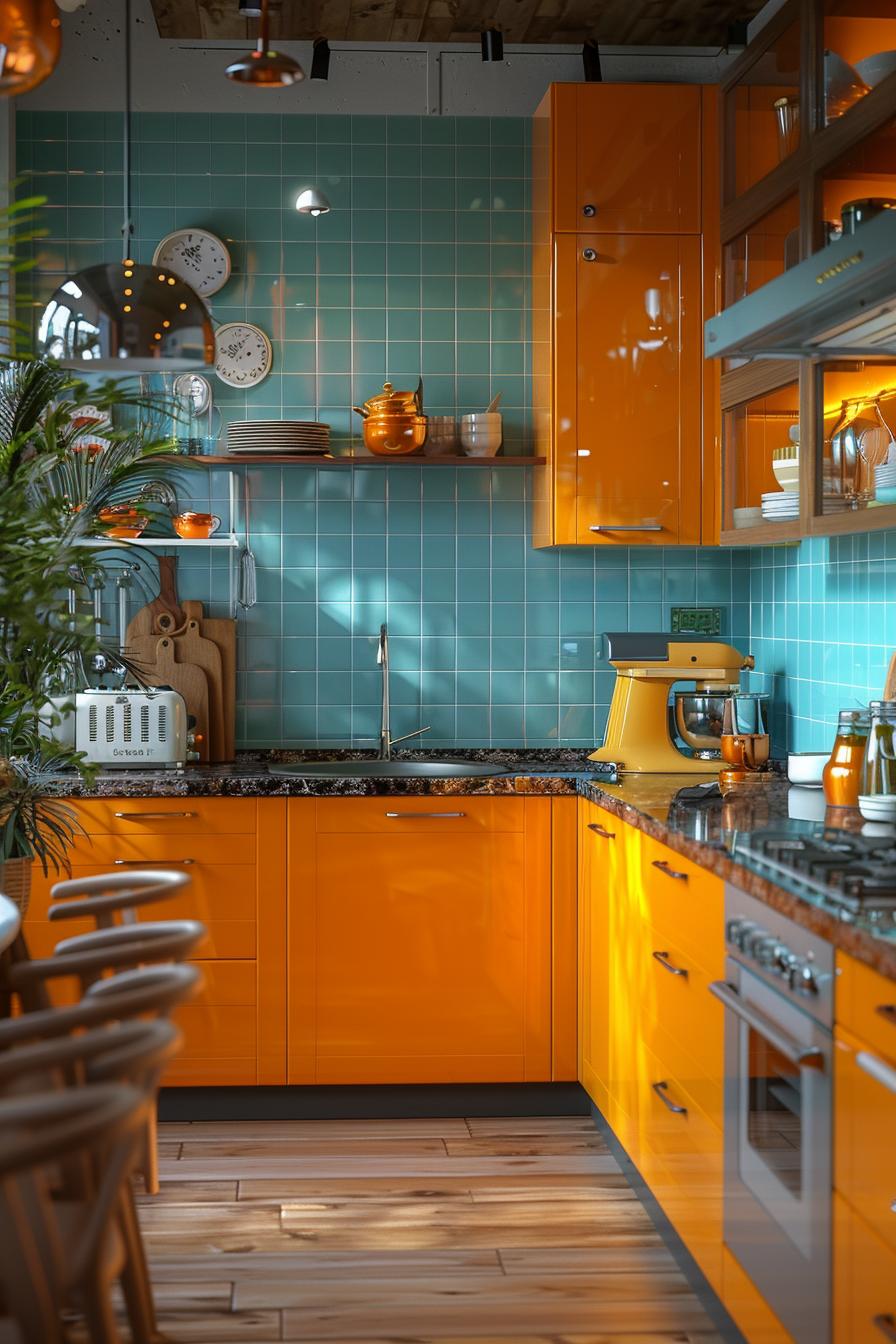 15 unique in the middle of the century modern kitchen ideas 39 13. Retro-inspired kitchen appliances Trends-1