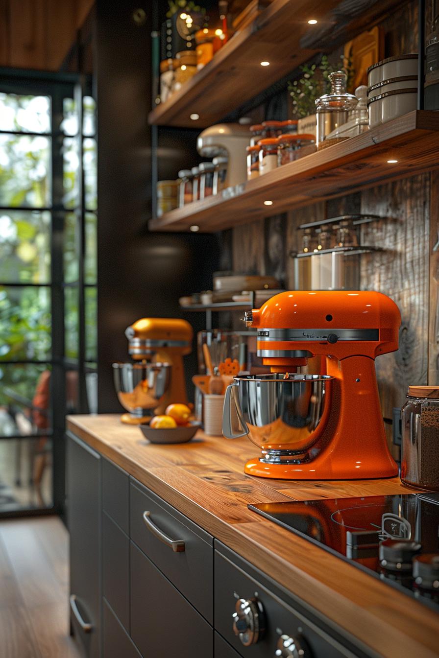 15 unique middle of the century modern kitchen ideas 40 13. Retro-inspired kitchen appliances Trends-2