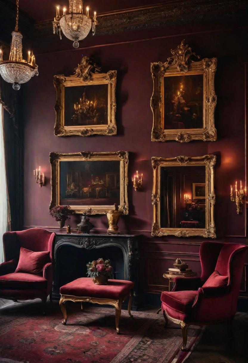 29 Moody Wohnzimmer Ideen: Erstellen Sie eine bezaubernde Atmosphäre 24 22. Rich Color Scheme Blog Section-0