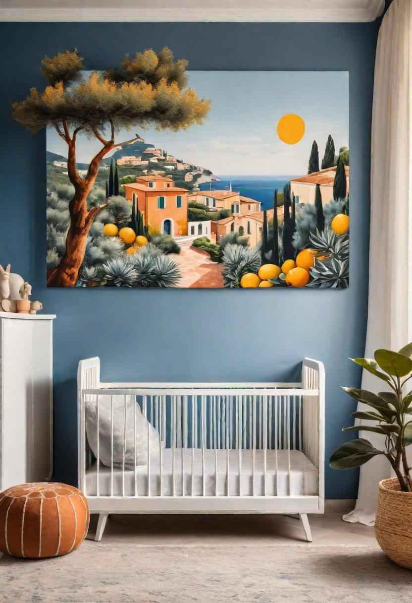 61 Dreamy Nursery Room Inspirations: From Cozy Corners to Whimsical Themes 72 49. Riviera Retreat Nursery Inspiration-0