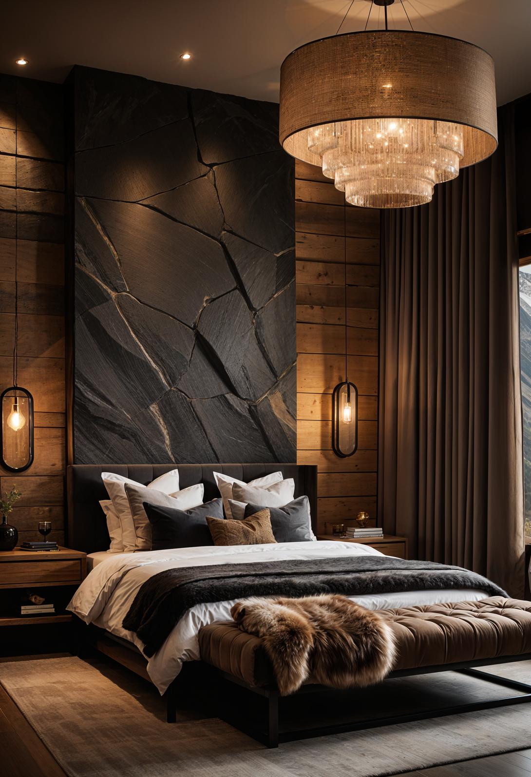 19 Best earthy modern bedroom ideas for a cozy retreat 66 19. Rustic-chic mountain bedroom retreat-2