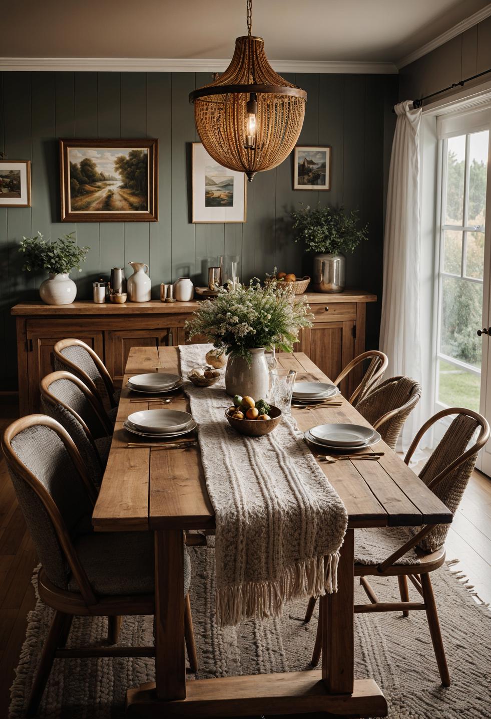 20 chic dining room ideas for copying 7 4. Rustic dining room Inspiration-0