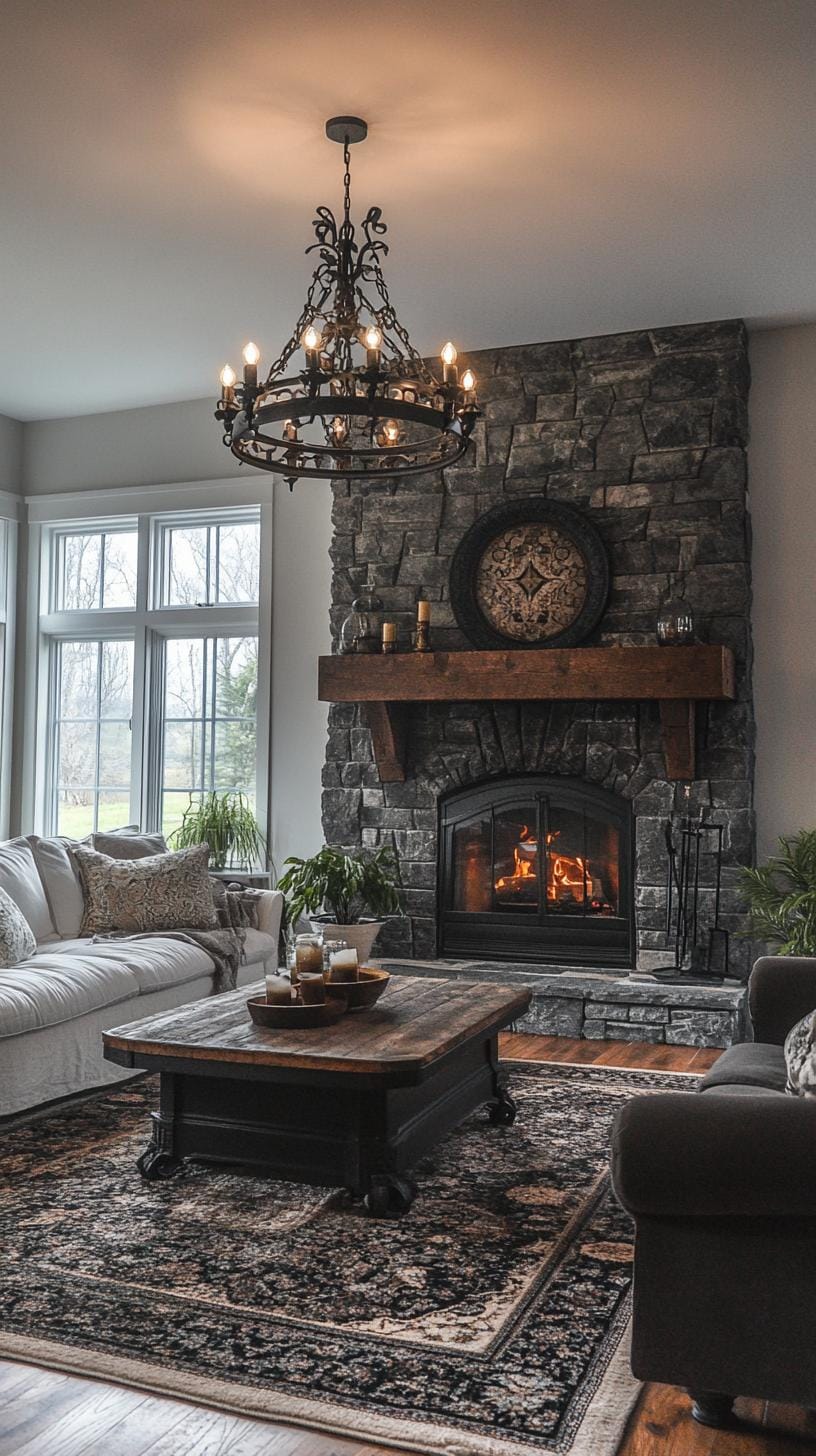 19 cozy Moody farmhouse living room ideas, the wow 15 5. Rustic Kam index inspiration-0