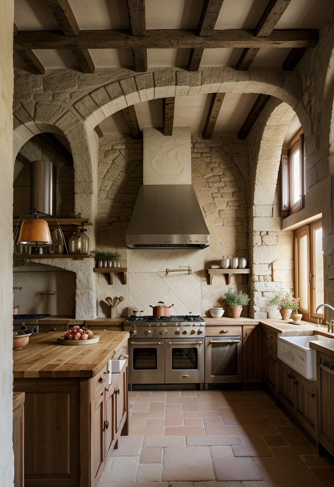 45 Timeless Kitchen Design Ideas for Everlasting Style 20 16. Rustic Tuscan Kitchen Design-0