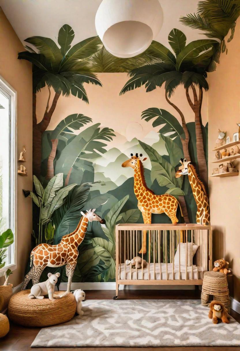 61 Dreamy Nursery Room Inspirations: From Cozy Corners to Whimsical Themes 12 6. Safari Nursery Inspiration-0