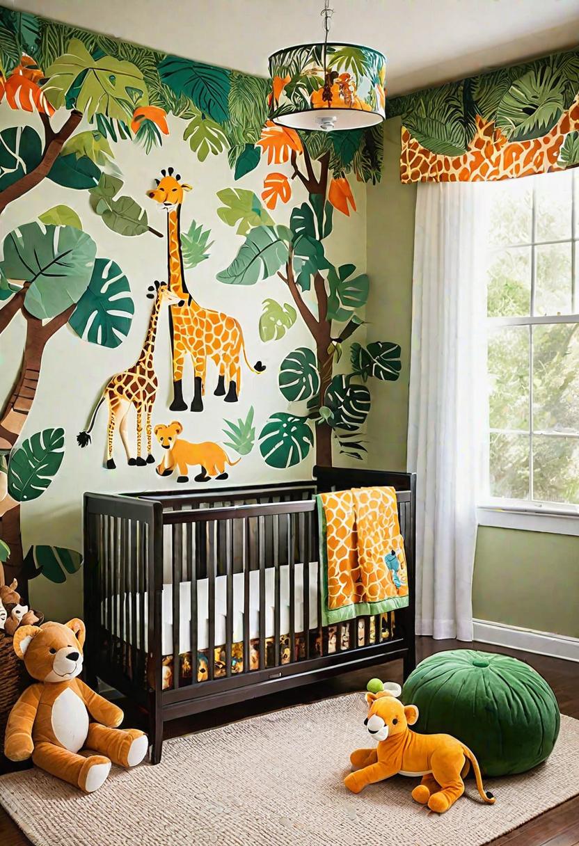 28 Charming Baby Boy Nursery Ideas: Creative Themes and Decor for Your Little Man 4 2. Safari-Themed Nursery Ideas-0