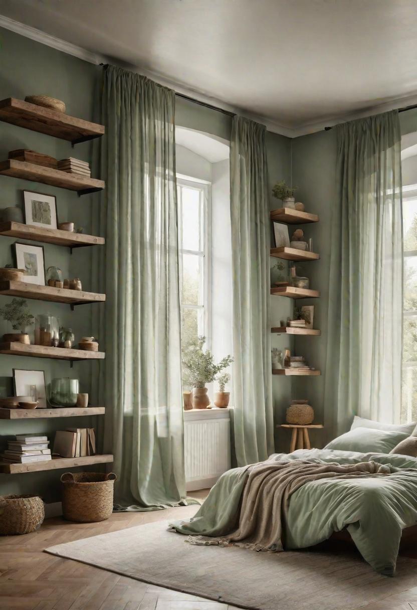 39 Sage Green Farmhouse Bedroom Ideas: Trendy Rustic Chic 51 32. Sage Green Bedroom Design Ideas-0