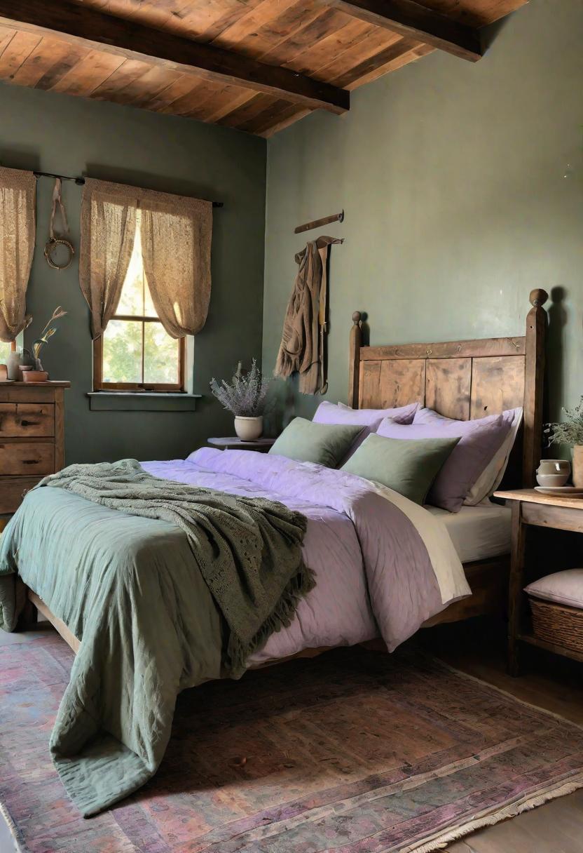 39 Sage Green Farmhouse Bedroom Ideas: Trendy Rustic Chic 9 3. Sage Green Farmhouse Bedroom Inspiration-2