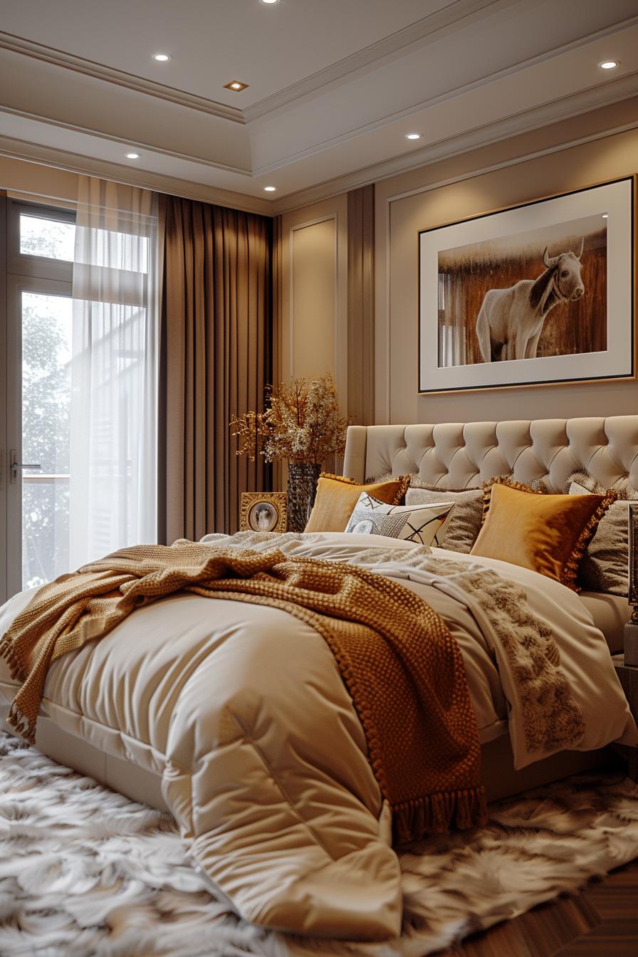 19 Best earthy modern bedroom ideas for a cozy retreat 30 8. Savannah sun lighting bedroom decor-2