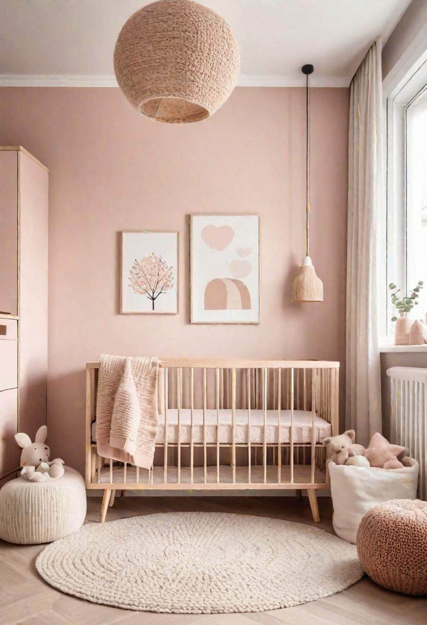 33 Enchanting Girl Nursery Ideas: Chic Decor for Her First Room 20 14. Scandi Chic Nursery Décor-0