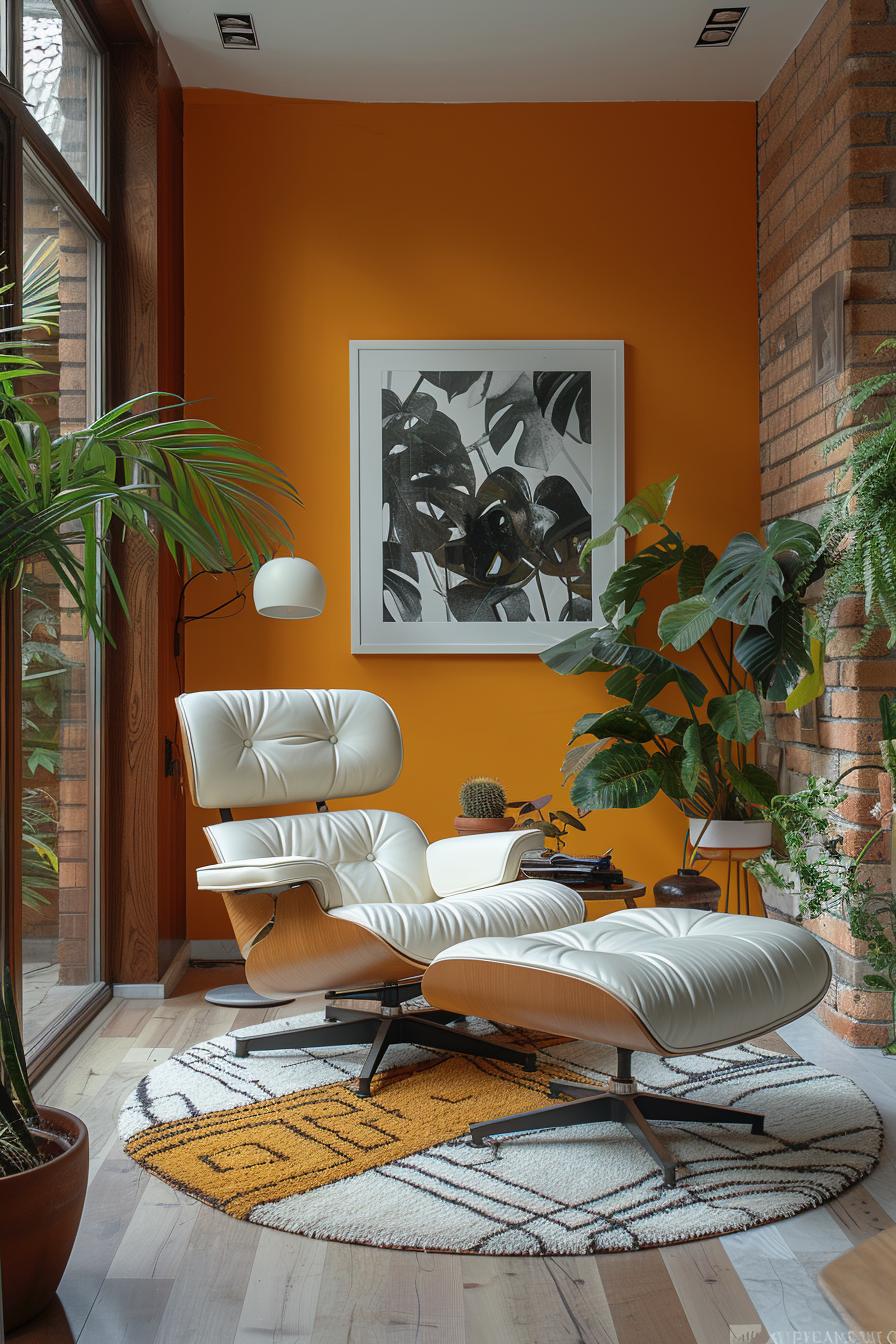 18 colorful in the middle of the century modern living room design 41 14. Scandi-McM fusion: clean lines, fat-colored color-1