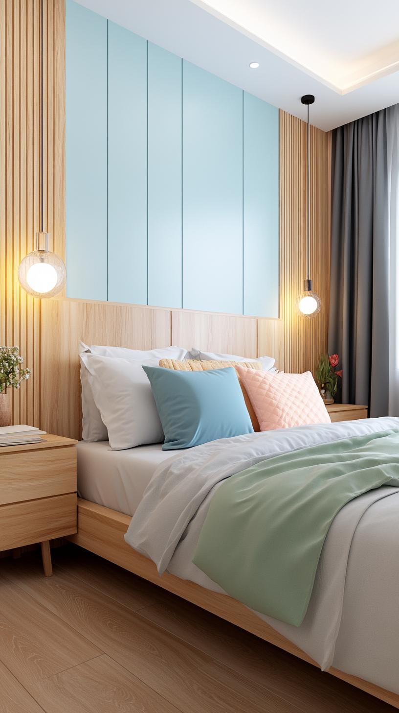 20 new minimalist bedroom ideas to inspire your 2025 refreshment 10 3 .. Scandinavian simplicity: combine muffled pastel tones with elegant, functional furniture-0