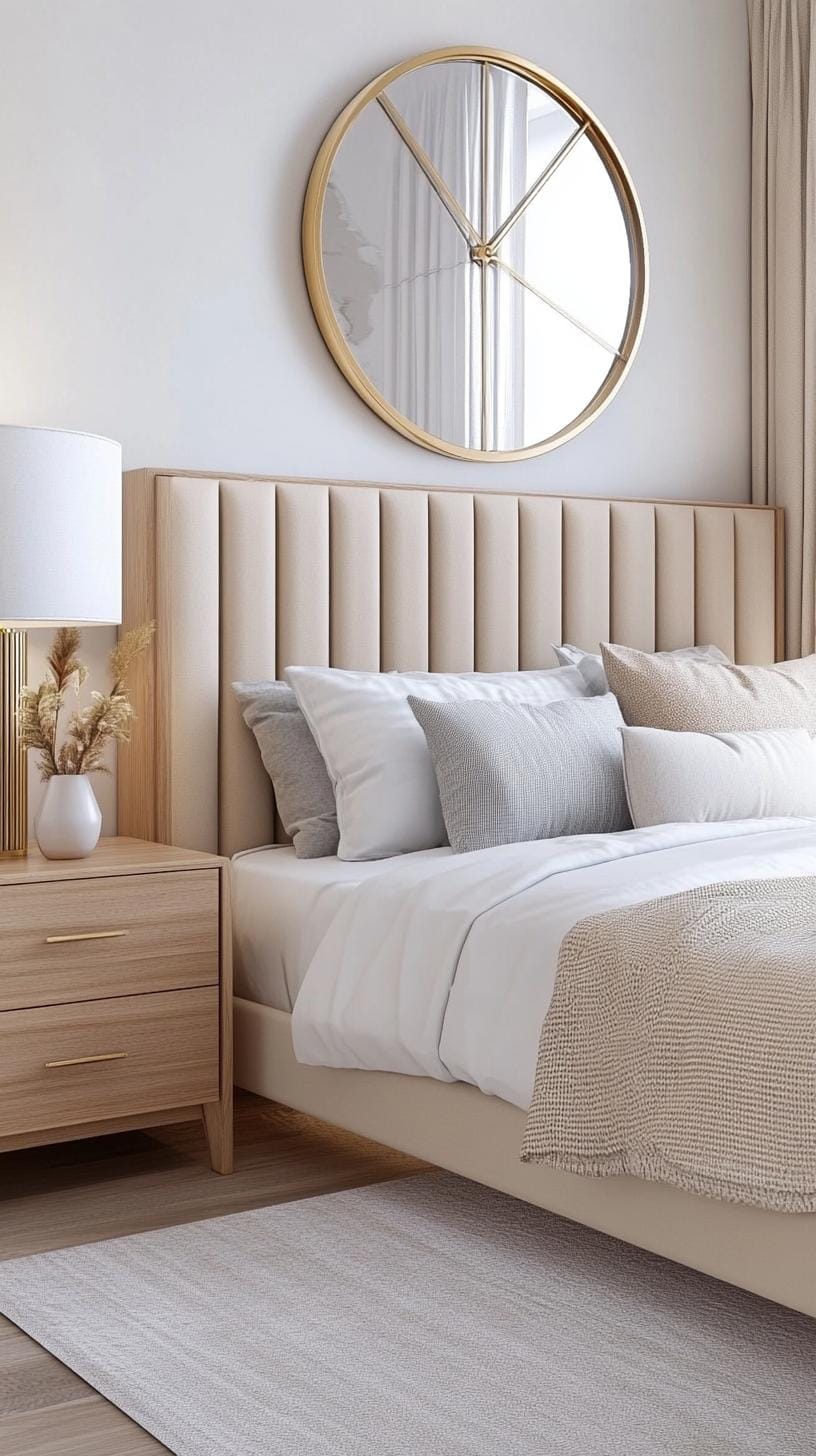 20 new minimalist bedroom ideas to inspire your 2025 refreshment 11 3 .. Scandinavian simplicity: combine steamed pastel tones with elegant, functional furniture-1