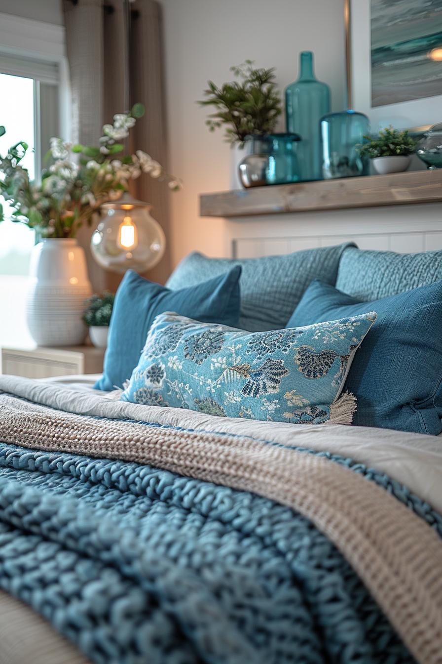 21 modern ideas for the coastal bedroom for a relaxed retreat permit 37 14. Sea glass in glass glass-1